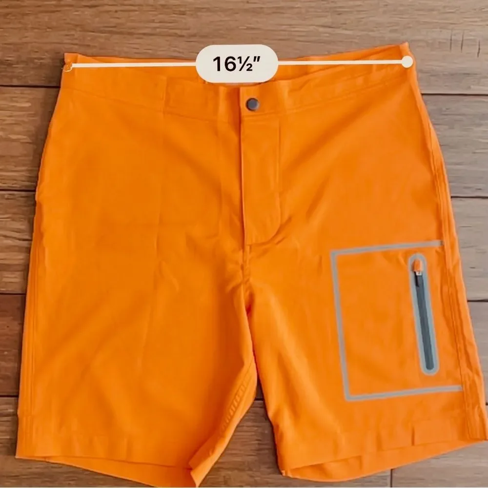 Mack Weldon The Swim Board Short Orange Spark 33/34